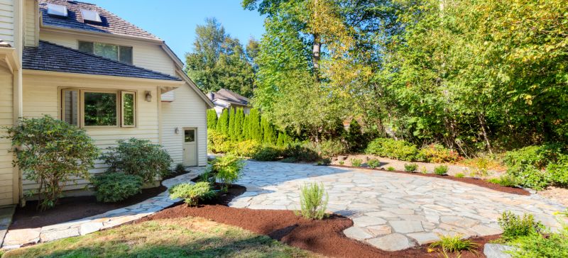 Limestone Patio Installation in Norwalk, CT