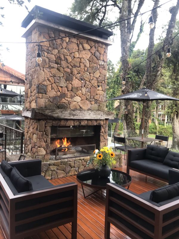 Outdoor Fireplace Build